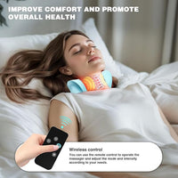 🔥EMS Neck Massager – Pain Relief & Relaxation Anywhere! 🌀