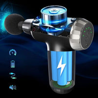 🔋✨ Muscle Massage Gun FH-820 | 6 Vibration Modes & 4 Heads | Deep Tissue Relief 💪⚡