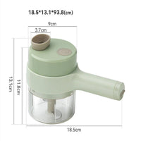 ⚡️ Wireless Electric Garlic Masher – Portable Mini Food Chopper for Kitchen 🍽️
