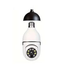 WiFi Smart Panorama Camera 🔒 – 360° Bulb Security Camera | Night Vision | Mobile App Control 📲
